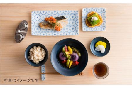 【波佐見焼】 フォスコ ライスボウル 茶碗 3色セット（白・紺・グレー） 食器 皿 【西山】【NISHIYAMAJAPAN】 [CB71]  波佐見焼