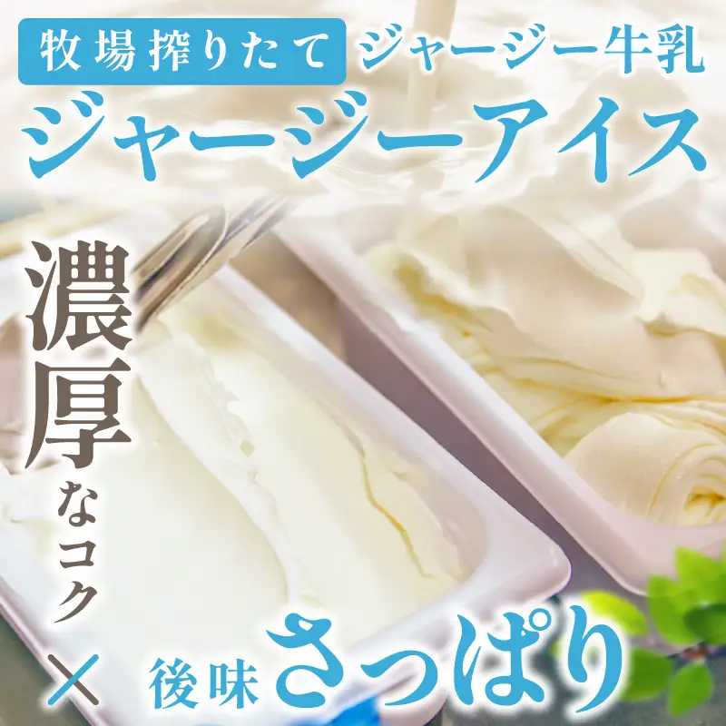 濃厚ジャージーアイス6個 食べ比べ｜牧場のアイス