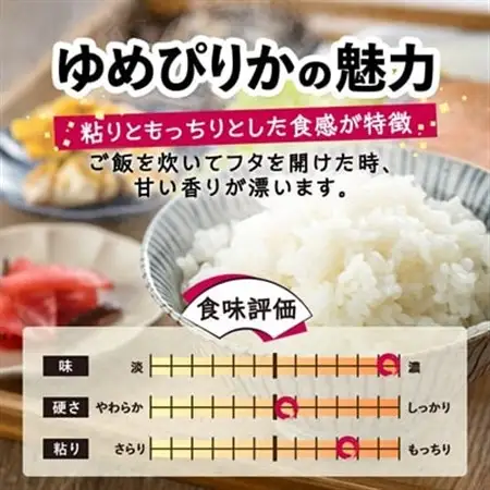 皇室献上米　令和7年産北海道産ゆめぴりか 5kg精米 美味しいお米 特Aランク  コメ 白米_ 精米 米    ゆめぴりか 米 _【1206364】