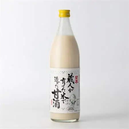 【無添加、砂糖不使用、ノンアルコール】　蔵人が育てた米で造った麹の甘酒_酒・アルコール ノンアルコール    酒・アルコール 甘酒  _【1095163】