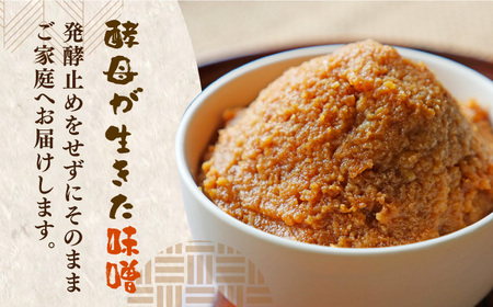 【2026年10月以降発送】 福みそ ( 米味噌 ) 2kg + 福こうじ ( 生こうじ ) 2kg【まんがいいセット】 [ABAF008] 