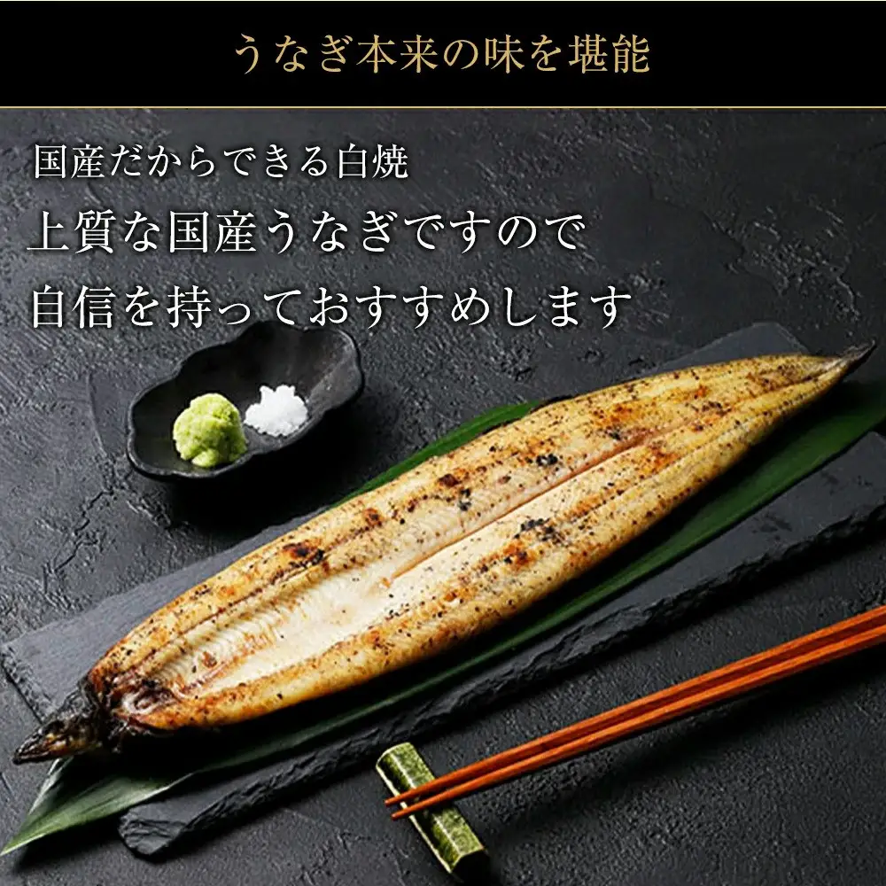 【定期便】鹿児島県大隅産   千歳鰻の 白焼 2尾 ・ 蒲焼き 2尾 ・ 焼肝 セット｜うなぎ うなぎ