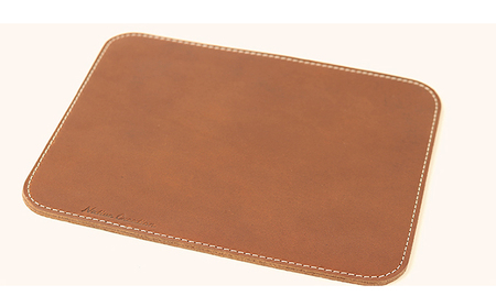 Native Creation マウスパッド NC3710 全8色 栃木レザー【納期1～3カ月】 雑貨 日用品 ファッション小物  【RED】