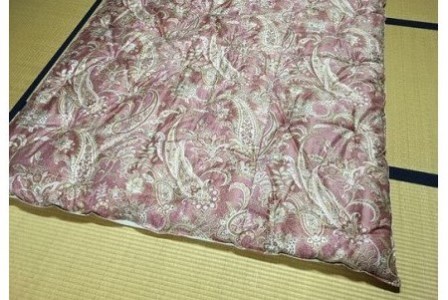 『うす仕立て洋風・コットン95%』掛け布団＜抗菌・防ダニ＞/シングル・ピンク