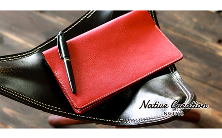 Native Creation A5 ノートカバー NC3752 全7色 栃木レザー【納期1～3カ月】 雑貨 日用品 ファッション小物  【BROWN】