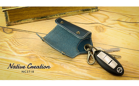 Native Creation キーケース NC3718 全8色 栃木レザー【納期1～3カ月】 雑貨 日用品 ファッション小物  【RED】