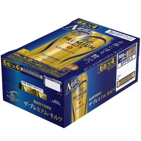 サントリー　ザ・プレミアム・モルツ500ml 1ケース(24本)【京都 天然水のビール工場産】【配送不可地域：離島・沖縄県】【1208564】