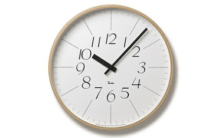 RIKI CLOCK/（WR-0312L） Lemnos レムノス 時計 インテリア  FAD-0372