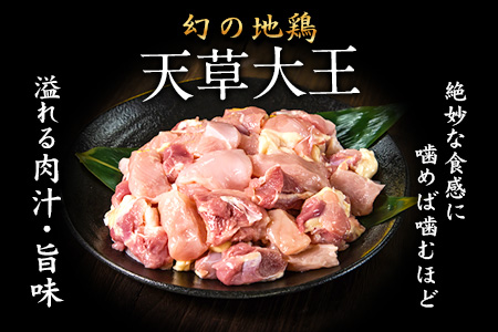 天草大王　バーベキュー用カット肉《60日以内に出荷予定(土日祝除く)》熊本県産 【幻の地鶏】あそ大王ファーム株式会社