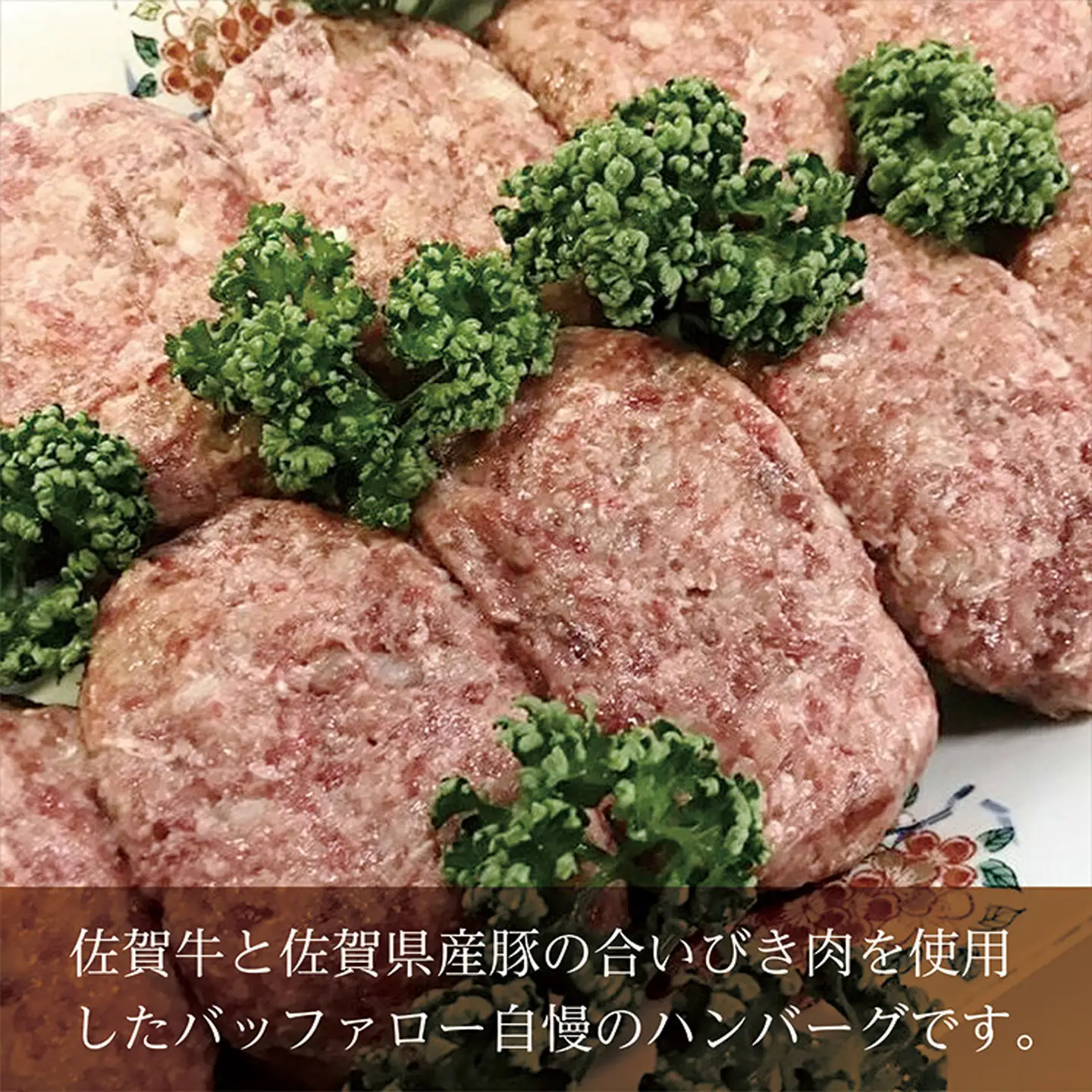 佐賀牛使用 ジャポネソース付きハンバーグ _b-223