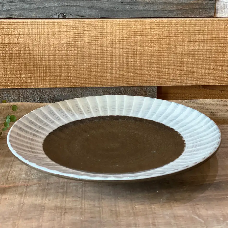 【上鶴窯】メインプレート HAKEME SERIES D3