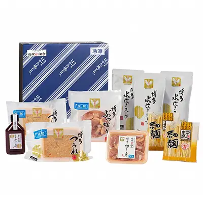 はかた地どり　水炊き満足セット 2L3