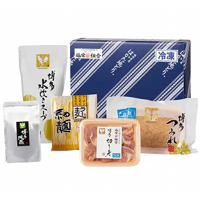 はかた地どり　美人水炊きセットA（2～3人前） 2L4