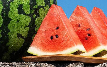 尾花沢産 スイカ すいか 2Lサイズ×2玉 令和8年産 kb-su2xx2