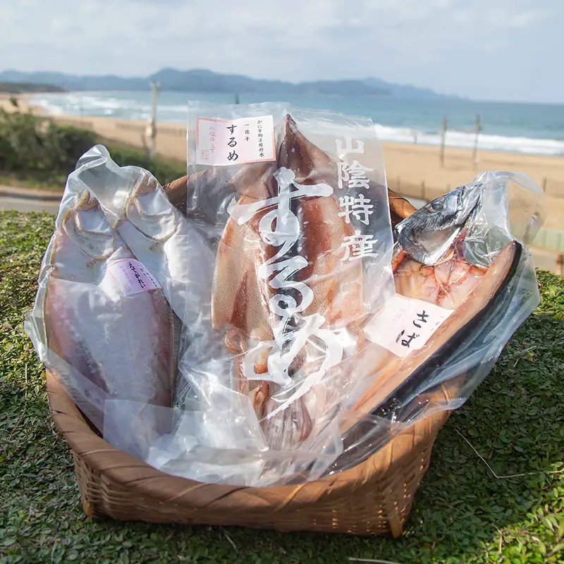 丹水こだわりおまかせ干物セット（さばと季節の干物2～3種）