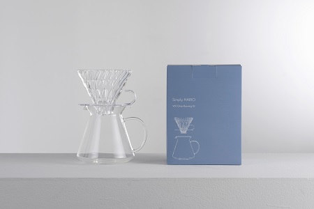 HARIO V60 ガラスのコーヒードリッパーセット「V60 Glass Brewing Kit」［S-VGBK-02-T］_BE29
