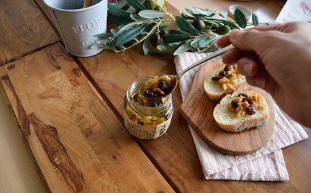 【 小豆島 】オリーヴの森 レモンオリーヴオイル＆はちみつ ナッツとフルーツのコンフィ 110g×2本 セット オリーブオイル オイル漬け はちみつ ハチミツ 蜂蜜 檸檬 レモン ナッツ フルーツ ヘルシー 健康 調味料 香川 香川県 土庄 土庄町