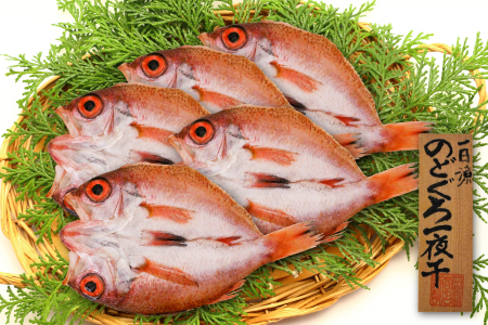 小ぶりだけど旨い干物　のどぐろ一夜干し 5枚【350g のどぐろ干物 無添加 天日塩 魚介類 魚 高級魚 ノドグロ アカムツ あかむつ 干物 新鮮 冷凍 真空パック 贈答 ギフト 父の日 母の日】