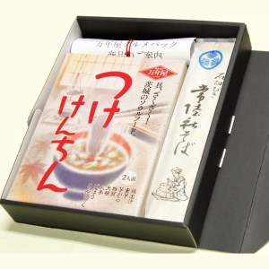 つけけんちん そば 2人前セット 常陸 秋そば 茨城 郷土料理 蕎麦 けんちん汁_AA004