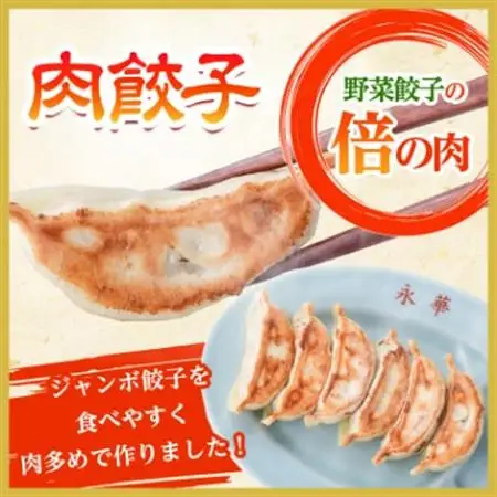 【佐野餃子(中)肉餃子24個4人前】×2袋と【佐野餃子(中)野菜餃子24個4人前】×2袋_餃子 ぎょうざ ギョウザ ギョーザ 焼き 肉 肉餃子 野菜 野菜餃子 中華 惣菜 おかず おつまみ 簡単調理 栃木 佐野 冷凍 送料無料_【配送不可地域：離島・沖縄県】【1116676】