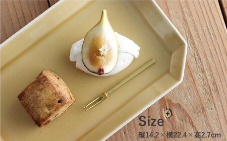 【波佐見焼】八角 プレート L 琥珀2枚セット 皿 食器 プレート 【和山】 [WB70]  波佐見焼