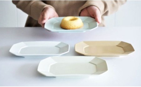 【波佐見焼】角 プレート М DAILY MAT 4色セット 食器 皿 プレート 長角皿 角皿プレート 【永峰製磁】【eiho】 [RA41] 波佐見焼 九州 