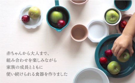 【波佐見焼】teteeat 子供食器 イエロー ボウル プレート 小皿 4点セット 食器 皿 【堀江陶器】 [JD124]  波佐見焼