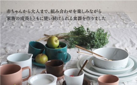 【波佐見焼】teteeat 子供食器 グリーン ボウル プレート 小皿 4点セット 食器 皿 【堀江陶器】 [JD125]  波佐見焼