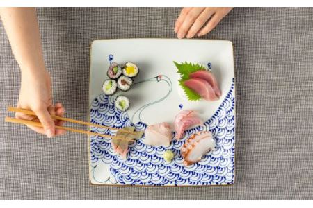 【陶器市特集】【波佐見焼】kotohogi 正角皿 大鶴 食器 皿 【西海陶器】 [OA107] 波佐見焼