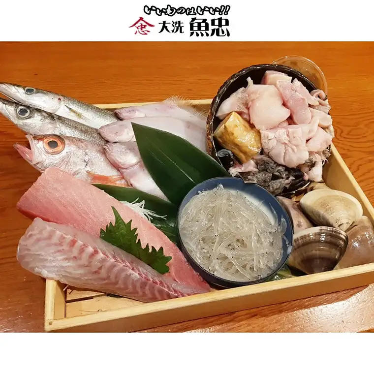 定期便 12ヶ月 鮮魚店「魚忠」 厳選鮮魚セット 大洗 厳選 旬 魚 さかな_AS001