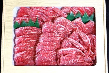 CE191 長崎和牛「霜降りもも肉」スライス 400ｇ＋長崎牛「サガリ肉」西京味噌漬け500gセット