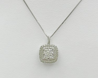 甲府市発 プラチナ ダイヤモンドペンダント pt900 0.7ct [PP-2959PT]