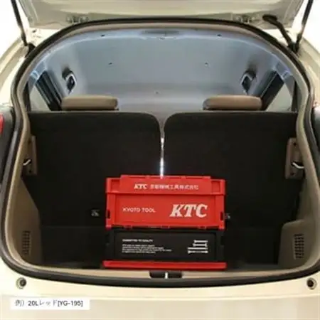 KTC 折りたたみコンテナ20L(ブラック) [YG-195BK]_雑貨   _【1127541】