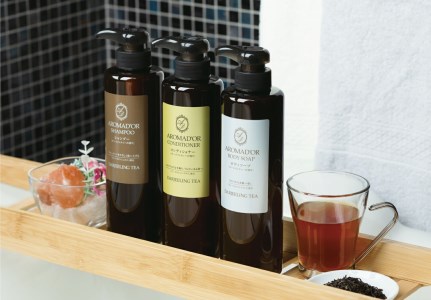 アロマドール シャンプー 3点セット シャンプー / コンディショナー / ボディーソープ