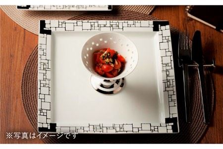 【波佐見焼】マキアート・ストーン スクエア プレート 3枚セット 食器 皿 【丹心窯】 [AB23]  波佐見焼