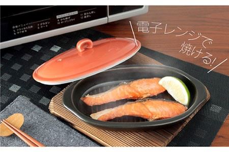 【波佐見焼】レンジで焼けるくん ペアセット（レシピ付き）  食器 皿 【西日本陶器】 [AC76] 波佐見焼