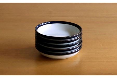 【陶器市特集】【白山陶器】【ロングライフデザイン】マルティブルー 3号皿 5枚セット 食器 皿 【波佐見焼】 [TA100] 波佐見焼