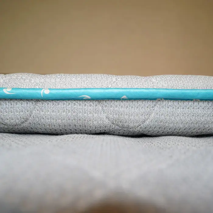【ねむりFitシリーズ】熟睡枕（熟睡サポートタイプ)　専用ピロケース付 FY20-750