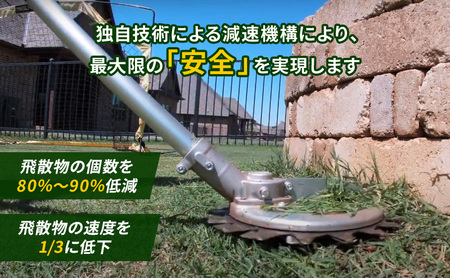 草刈り機 スーパーカルマー elex ループ 両手 ハンドル 2.0Ah 4.0Ah バッテリー 仕様 アイデック 除草 刈払機 電動 充電式 刈払い機 草刈機 草刈 草刈り 道具 立ったまま 安全 園芸 DIY ガーデニング 芝刈機 芝刈り機 兵庫