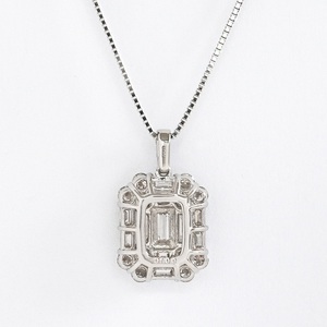 甲府市発 プラチナ ダイヤモンドペンダント pt900 1ct [WP-2611PT]