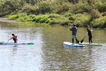 古利根川を「SUP」で水上クルージング 2名様分(小学4年生以上) | サップ さっぷ SUP 古利根川 RADIX SUGITO 埼玉県 杉戸町