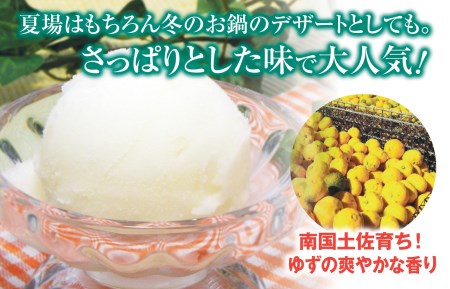 【 シャーベット 】 柚子シャーベット 2L