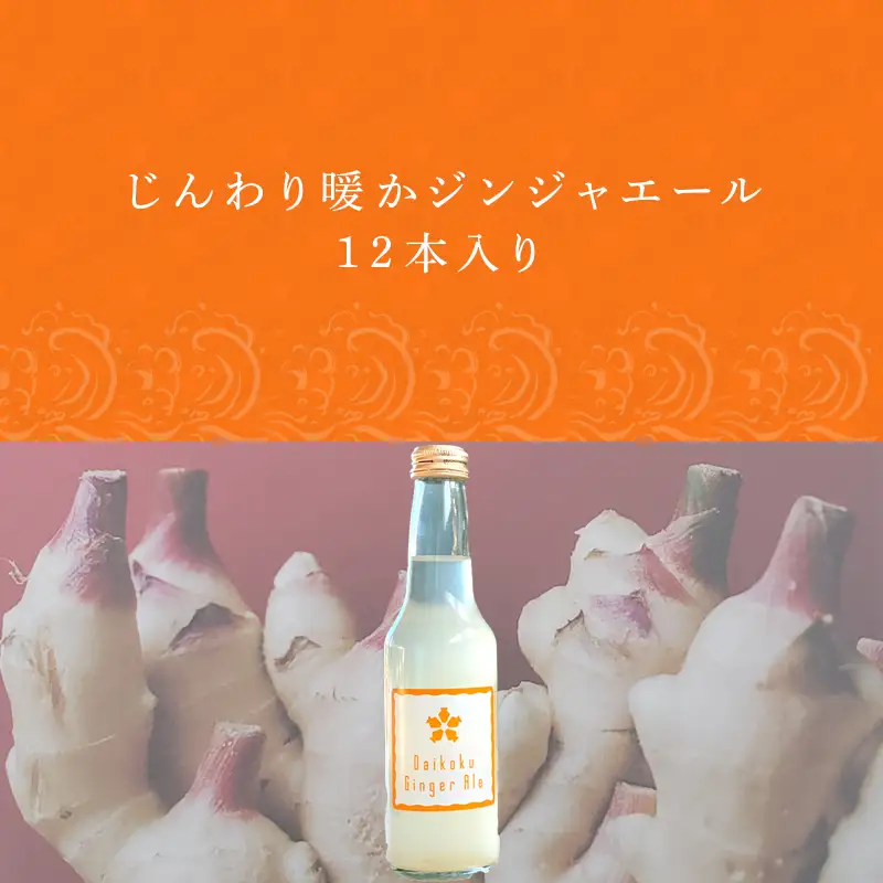 生姜濃縮 ジンジャエール 250ml×12本 生姜の味がギューッと1本に濃縮