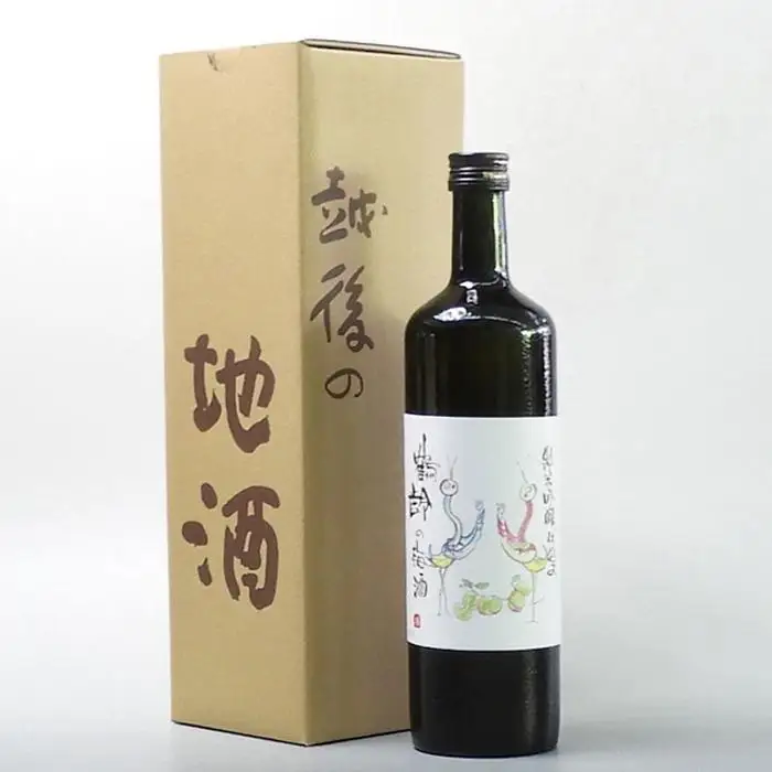 青木酒造 鶴齢の梅酒 純米吟醸仕込み 720ml【鶴齢 梅酒 うめ酒 純米吟醸 四合瓶 1本 日本酒 720ml 青木酒造 新潟 地酒 厳選 晩酌 熱燗 お酒 酒 さけ お中元 お歳暮 贈答】