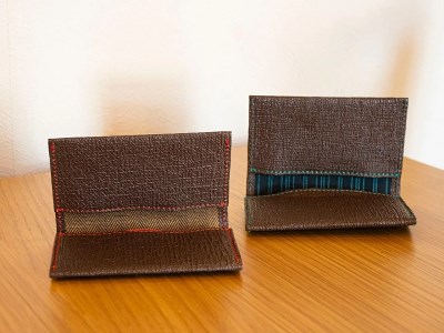 伊勢擬革紙 名刺入れ B [伝統工芸 名刺入れ]