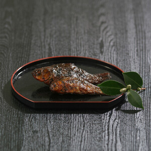 古河名物 鮒甘露煮：980g（490g×2）・子持ち鮎甘露煮：10尾の詰合せ ～味一筋真心こめて～ _BC04