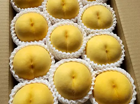 【数量限定】桃（黄貴妃）３ｋｇ　特秀品　0106-2602