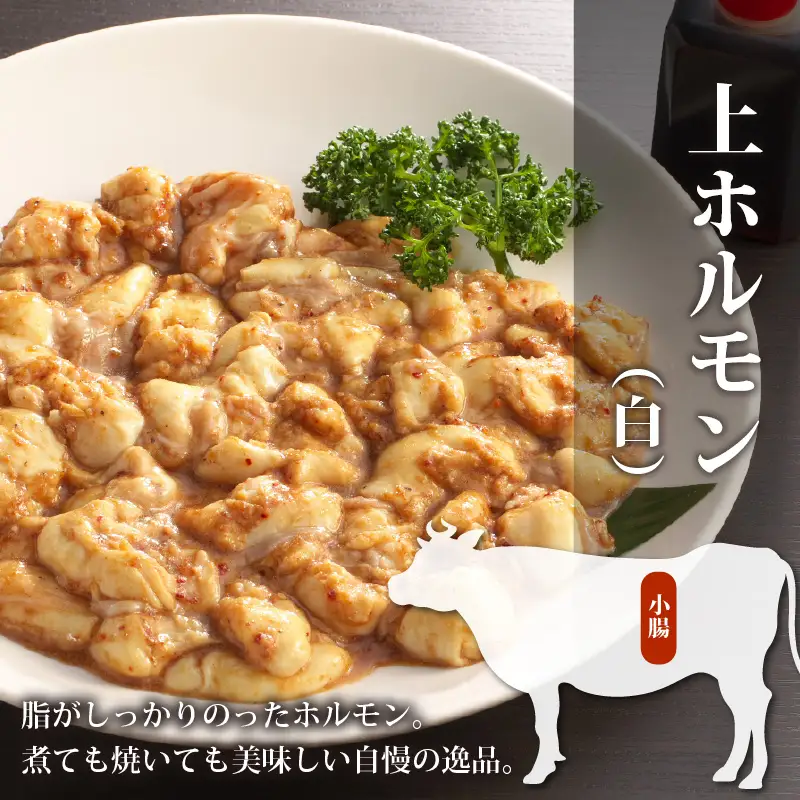 上ホルモン（白）500g×2袋 ｜ホルモン 六間星山  焼肉  BBQ 
