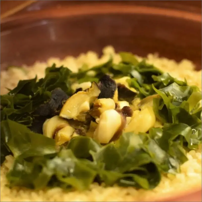 炊き込みご飯　サザエとハバ(海藻)ごはんセット 丹後こしひかり付き　炊き込みご飯