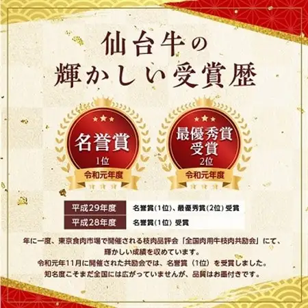 【A5仙台牛】サーロインステーキ 1080g(270g×4枚)【配送不可地域：離島】【1206296】